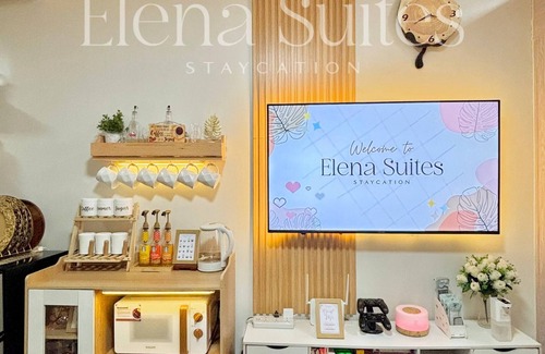 Novaliches Condo | Aesthetic Cozy Stay with PS4, Netflix & Coffee Nook - Elena Suites Staycation