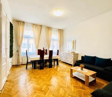 Schottenfeld Apartment | Affordable 1BR & 1LR Apt, 7 Min to Westbahnhof