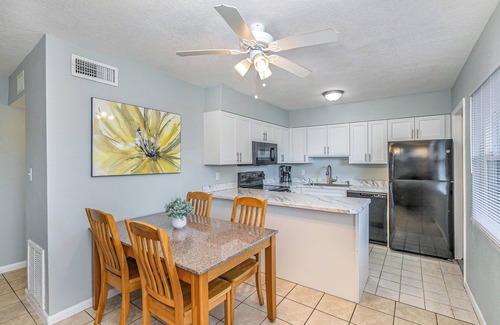 Port Canaveral Condo | Affordable 2BR Main floor unit RIGHT ON THE BEACH! 1 King & 2 Queen Beds.