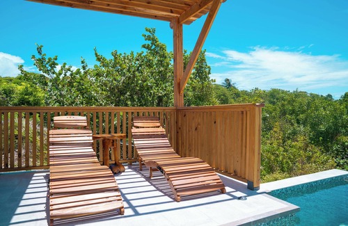 Osbourn Cottage | Affordable luxury, with runway views and tropical breeze.