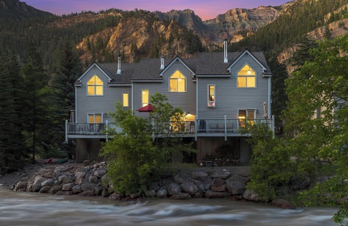 Ouray House | Affordable Riverfront Townhome - Fiber Internet - Near Ouray Hot Springs Pool