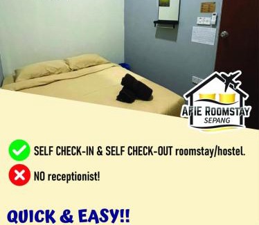 Kota Warisan Hotel | Afie Roomstay KLIA Airport Transit
