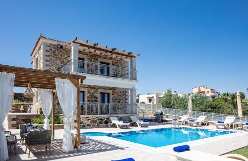 Panormos Villa | Agapi Villas I & II, Seaside Retreats with Pool & BBQ, By ThinkVilla