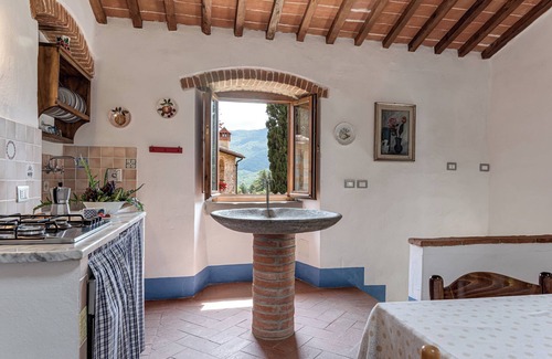 Dicomano House | Agriturismo 'La Casa Di Colle' with Mountain View and Shared Garden