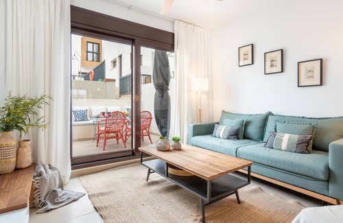 Agua Amarga House | Agua Amarga three bedroom home steps from the beach.