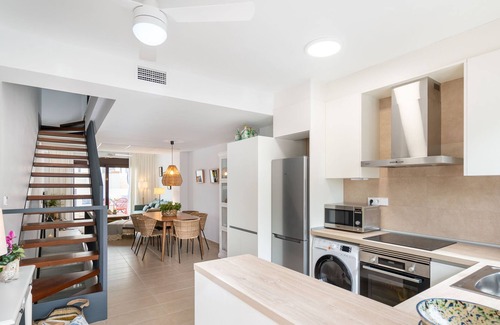 Agua Amarga House | Agua Amarga three bedroom home steps from the beach.