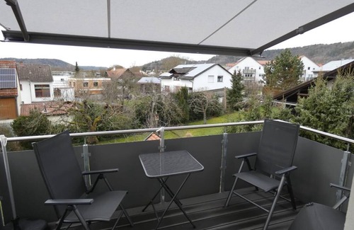 Dietfurt Apartment | Air conditioning in the bedroom