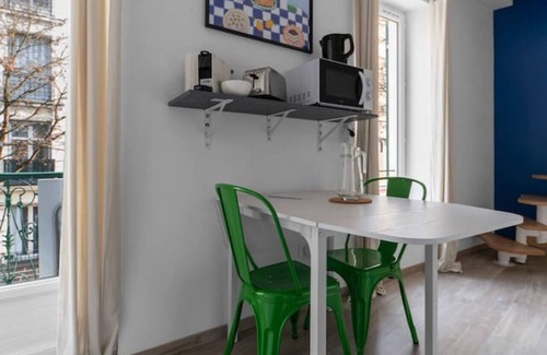 Cœur de Ville Apartment | Air-cond duplex apartment in the city center