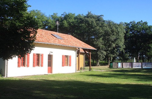 Saint-Gor Cottage | Air-conditioned cottage 8 people with heated pool in the heart of the Landes forest