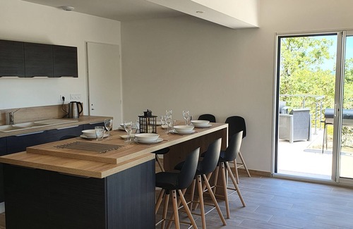 Potelieres Villa | Air-conditioned villa, sleeps 8, private pool, Gard limite Ardèche, Uzès