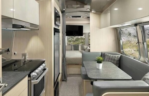 Long Beach Estates House | Airstream Travel Trailer