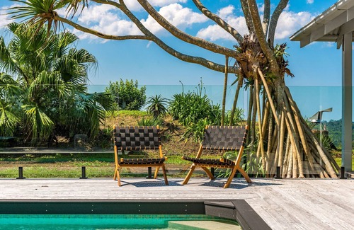 Myocum Villa | Aja - swimming pool & ocean views