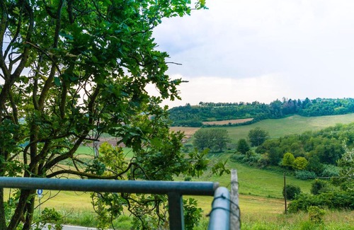 Grazzano Badoglio Apartment | Al Cedro Terrazza sul Monferrato con Idromassaggio