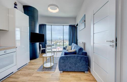 West Pomeranian Voivodeship Apartment | Aleda Tower, 14 floor, balkon