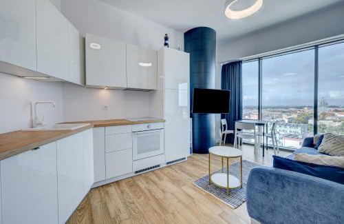 West Pomeranian Voivodeship Apartment | Aleda Tower, 14 floor, balkon