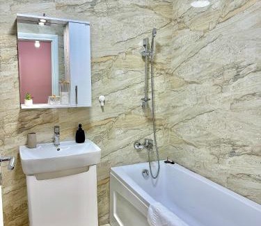Sector 5 Apartment | Alexa Deluxe Apartment at Central Address Rezidence with Parking