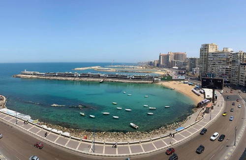 Ar-Raml 1 Apartment | Alexandria Luxury Apartments Gleem 1 Direct Sea View