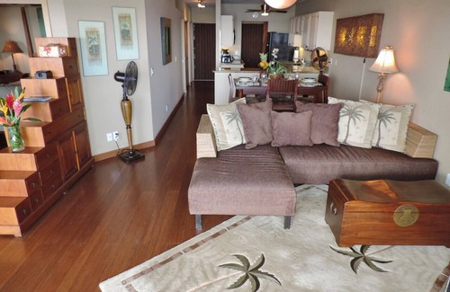 Poipu Condo | Alihi Lani 4: Full A/C - top floor Ocean Views! Upgraded throughout