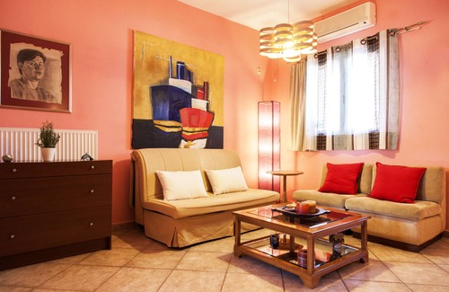 Agia Efimia Apartment | Alkmene, the Impressive Lilac suite, for 2X2 people