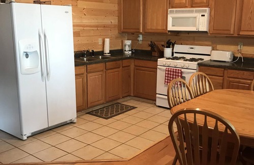 Ottertail House | All season, Cozy one bedroom knotty pine cabin, with a sandy beach and big yard!