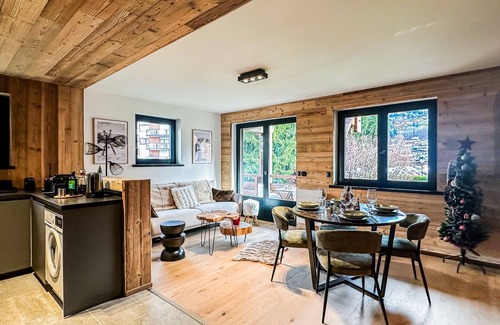 Megeve Apartment | Allaya Megève Palais garage