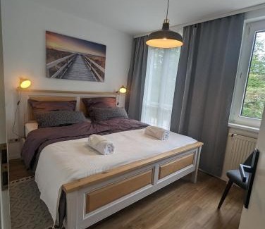 Munchen District Apartment | ALLROOM Modernes Apartment in Unterschleißheim Nur 20 Minuten nach München