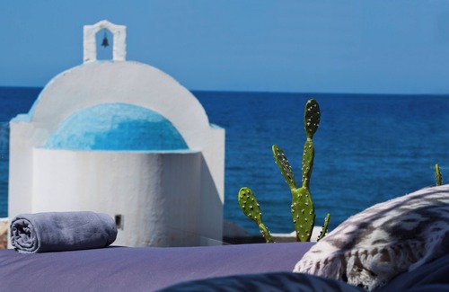 Panormos Apartment | Almyra Luxury Bliss Suite Open Plannwith Sea View, Roof Top & Jacuzzi