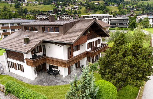 Schruns Apartment | Alpenblick Appartements - 5-zimmer Gartenwohnung