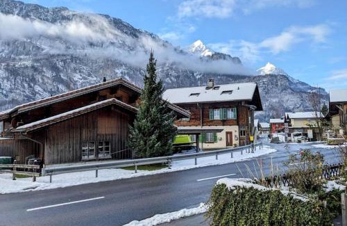 Martisberg Apartment | Alpine chalet apt w/parking and porch