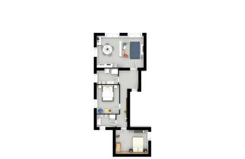 Old Town Apartment | Altalena sulla piazza, un affaccio d'eccezione