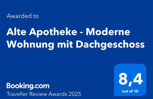 Klosterreichenbach Apartment | Alte Apotheke - Moderne Wohnung mit Dachgeschoss