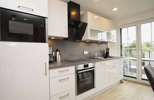 Lauterbach Apartment | Alte Fischfabrik Lauterbach Penthousewohnung Nr. 13 Glücksmomente