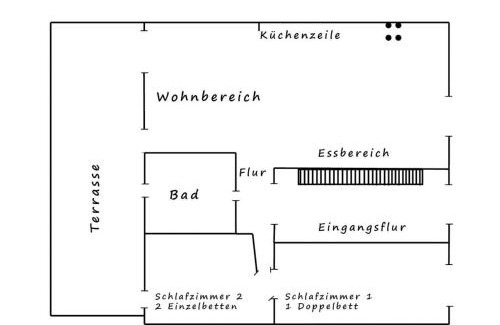 Barendorf Apartment | Altes Zollhaus, Fewo- Nr 1