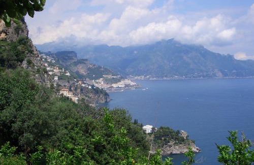 Conca dei Marini House | Amalfi 51 con vista mare, giardino e terrazze