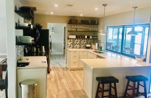 Apollo Beach House | Amazing, completely renovated waterfront home with boat dock