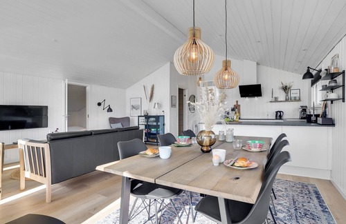 Vrist Strand House | Amazing home in Harboøre with sauna