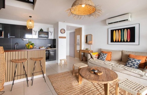 Marigot Apartment | Amazing lagoon view ! Beautiful 2 BR apartment