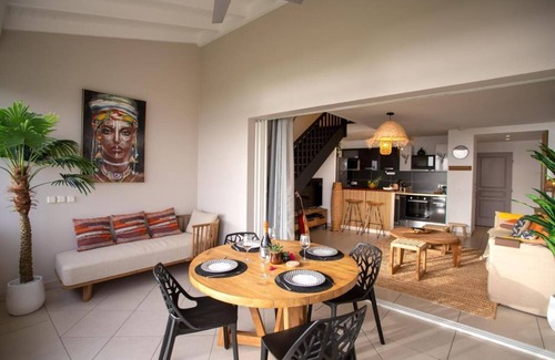 Marigot Apartment | Amazing lagoon view ! Beautiful 2 BR apartment
