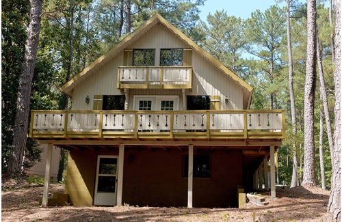 Pine Mountain Ski Chalet | Amazing Lake view chalet directly across from our pool