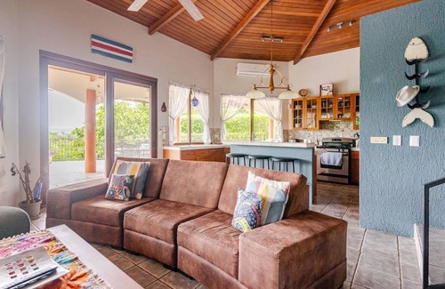 Playa Hermosa House | AMAZING OCEAN VIEWS! "House in the Sky" Monte Paraiso