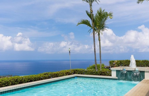 Honalo House | 🏖️Amazing ocean views | Private Pool and Lanai | Gated Community |vrKCV