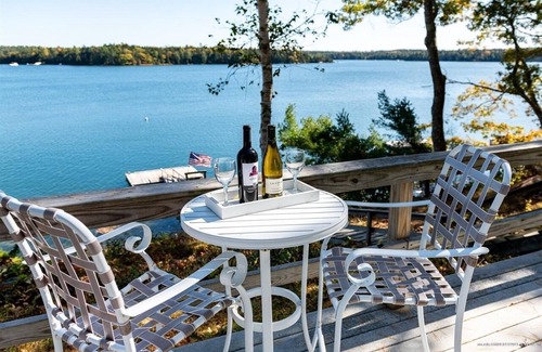 Sebascodegan Island House | Amazing Oceanfront Private Cottage Deep H2O Dock