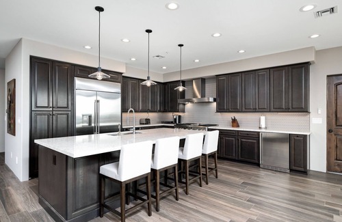Desert Mountain House | Amazing Private Desert Mountain Estate - Newly Remodeled Kitchen and Great Room.