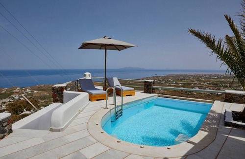 Vourvoulos Villa | Amazing Santorini Villa | Villa Buena Vista | 3 Bedrooms | Private Terrace with.