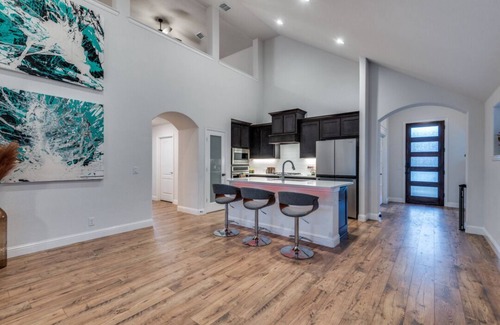 Denton County House | Amazing upgraded masterpiece with a nice gym upstairs, full kitchen, and games!