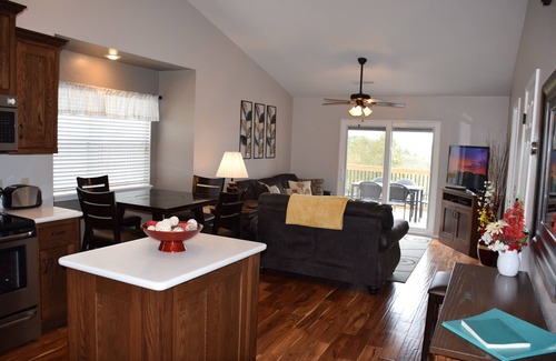 Indian Point Condo | Amazing Views from the 20 ft Patio - Next to Silver Dollar City!