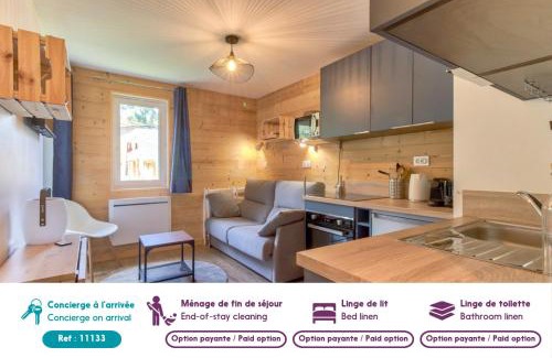 Genos Apartment | Ambiance chalet pour 4 - 80m des pistes