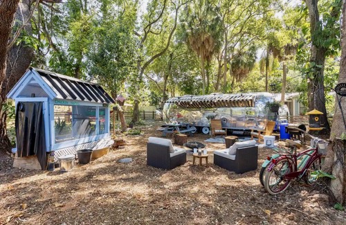 Ballast Point House | Amelia Airstream · Airstream Farm Stay Evolved Retreat Experience