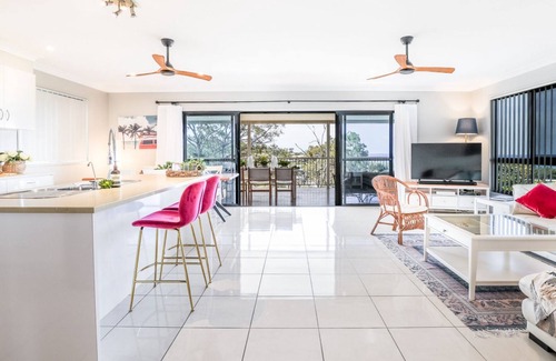 Agnes Water House | AMORE HOLIDAY HOUSE - Stunning family property capturing sea breezes & ocean views.