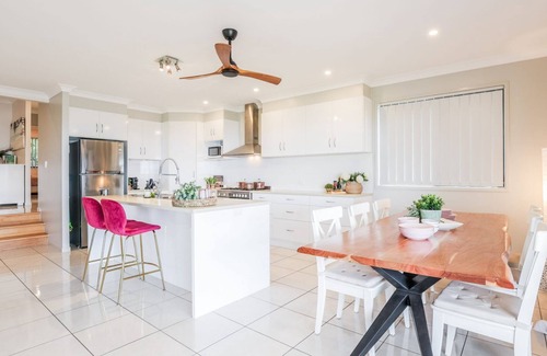 Agnes Water House | AMORE HOLIDAY HOUSE - Stunning family property capturing sea breezes & ocean views.